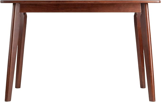 Winsome 94848 Shaye Dining Table, Walnut, 47.2x29.53x29.13 - LeafyLoom