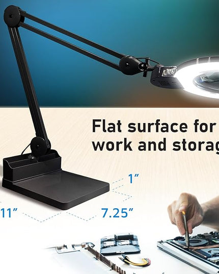 Desk Base - Black - LeafyLoom
