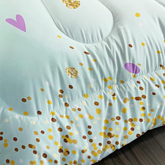 CVHOUSE Butterfly Bedding Set,Butterfly Comforter Full,Butterfly Comforter Set for Girls Kids Teens,Butterflies Quilt Set with 1 Comforter and 2 Pillow Cases- 3 Piece - LeafyLoom