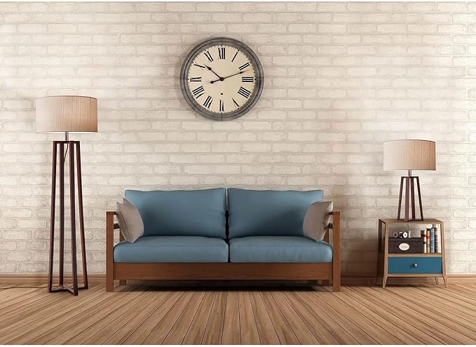 Adesso 1503-15 Quinn Table Lamp, 23.75 in., 150 W Incandescent/CFL, Walnut Birch Wood, 1 Wooden Lamp - LeafyLoom