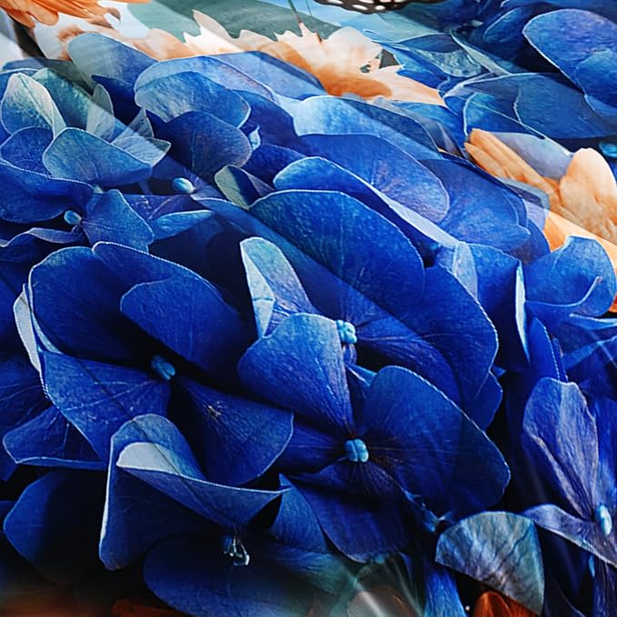 CVHOUSE Butterfly Bedding Set,Butterfly Comforter Queen,Butterfly Comforter Set for Girls Kids Teens,Butterflies Quilt Set with 1 Comforter and 2 Pillow Cases- 3 Piece - LeafyLoom