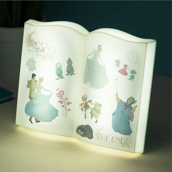Paladone Cinderella Story Book Light | Officially Licensed Disney Merchandise - LeafyLoom