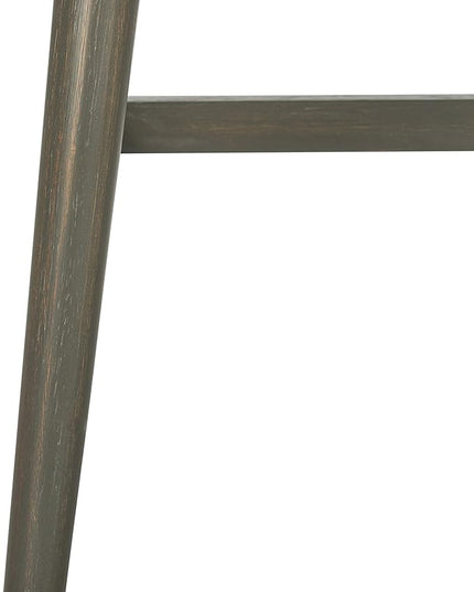 Safavieh Home Office Isadora Mid-Century Modern Ash Grey 1-drawer Desk - LeafyLoom