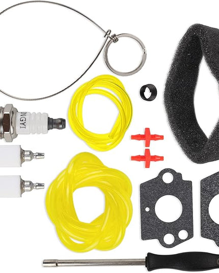 308054114 308054075 Carburetor for Homelite Carburetor Fits for 26B Leaf Blower UT09526 with Carburetor Adjusting Tool Air Filter - LeafyLoom
