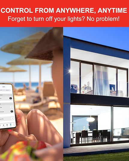 Sengled Alexa Light Bulbs, 75W Equivalent, S1 Auto Pairing with Alexa Devices, Smart Light Bulb that Work with Alexa, Bluetooth Mesh Smart Home Lighting, ‎Daylight 5000K, No Hub Required, 4-Pack Sengled