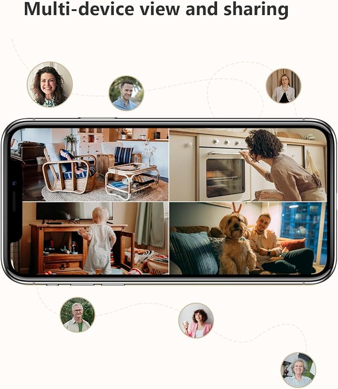 Imou 2.5K WiFi Camera Indoor Pet Dog Camera 4MP, 360° Home Security Wireless IP Baby Camera, Human Detection AI, Smart Tracking, Siren, 10m Night Vision, 2-Way Audio, Privacy Mode, Works with Alexa Imou