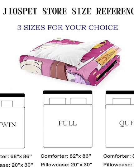 Black Girl Comforter Set African American Black Girls Comforter Set Twin Size Black Girls Twin Comforter Set for Girls Black Girl Bedding Sets Twin Size, Pink, 1 Comforter 1 Pillowcase - LeafyLoom