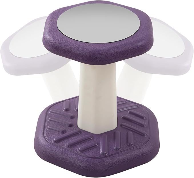 Wobble Chair for Kids, Wiggle Stool Flexible Seating Classroom, Improves Focus& Attention, Posture & ADHD Chair, Ages 3-8 - LeafyLoom