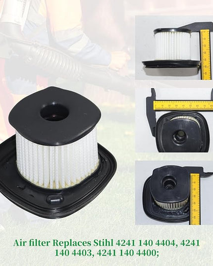 BG86 Carburetor with BG86 Air filter BG86 Stub Spark Arrestor Replaces ZAMA C1M-S261B, C1M-S261C, 4241 120 0606, 4241 120 0607 for Sthil SH86, SH86C, BG86, BG86CE, BG86Z, BG86CEZ Leaf Blowers - LeafyLoom