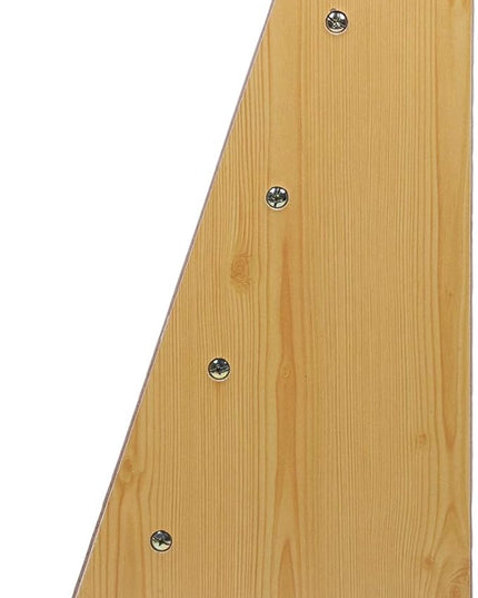 Wildkin Kids Canvas Sling Bookshelf for Boys and Girls, Wooden Design Features Four Fabric Shelves, Keep Bedrooms, Playrooms, and Classrooms Organized, Measures 25 x 24 x 11 Inches (Natural w/ Gray) - LeafyLoom
