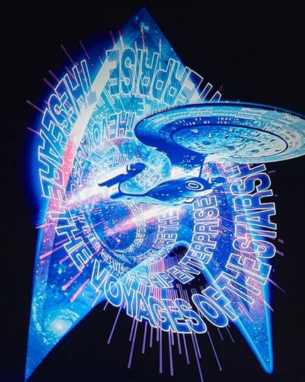NUMSKULL Star Trek 3D Lamp Wall Light - Desk Lamp for Bedroom, Office, Home, Study, Work - Official Star Trek Merchandise - LeafyLoom