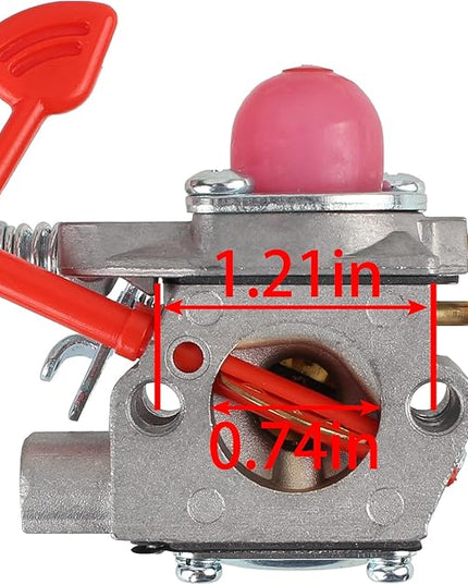 545081855 WT-875 WT-875A Carburetor for Craftsman 358794650 Poulan pro BVM200C BVM200VS P200C GBV325 P325 Blower with Spark Plug - LeafyLoom