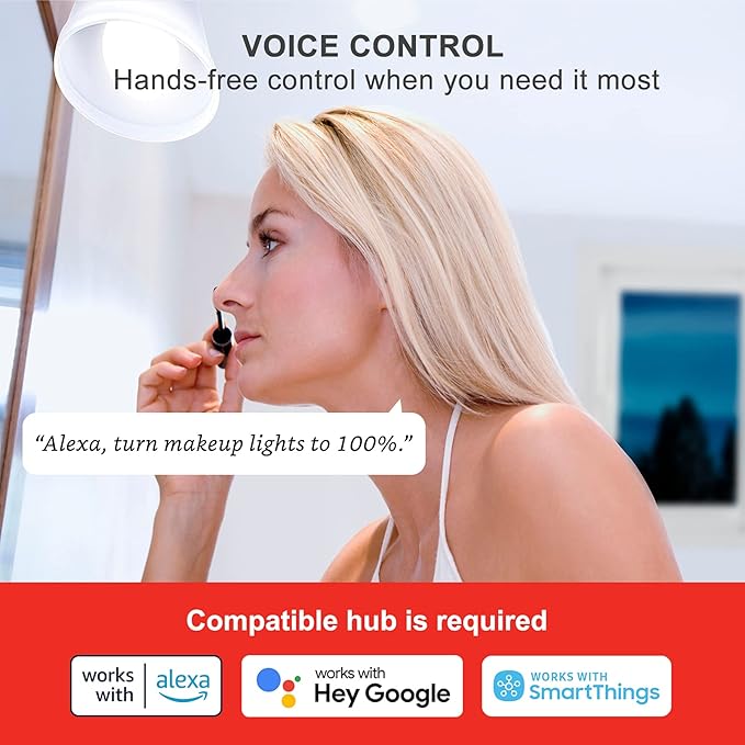 Sengled Zigbee Smart Light Bulbs, Smart Hub Required, Works with SmartThings and Echo with built-in Hub, Voice Control with Alexa and Google Home, Daylight 60W Equivalent A19 Alexa Light Bulb, 10 Pack Sengled