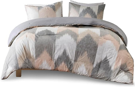 INK+IVY Alpine Comforter Mini Set, King/Cal King, Blush - LeafyLoom