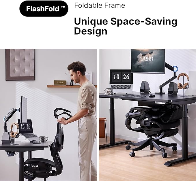 HINOMI H1 Pro V2 Ergonomic Office Chair with Footrest - Home Office Desk Chair with Lumbar Support, Mesh Office Chair with Headrest, Comfy Computer Chair with Back Support (Red, Extra-High) - LeafyLoom
