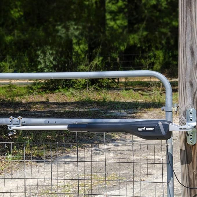 Mighty Mule MM571W-A Automatic, Single Gate Opener - Upgraded, Black MightyMule