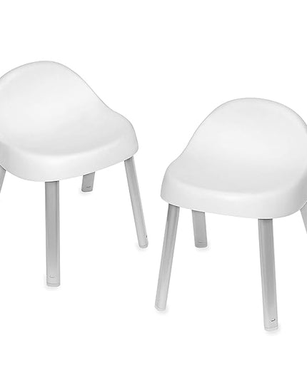 Skip Hop Toddler's Activity Chairs, White - LeafyLoom