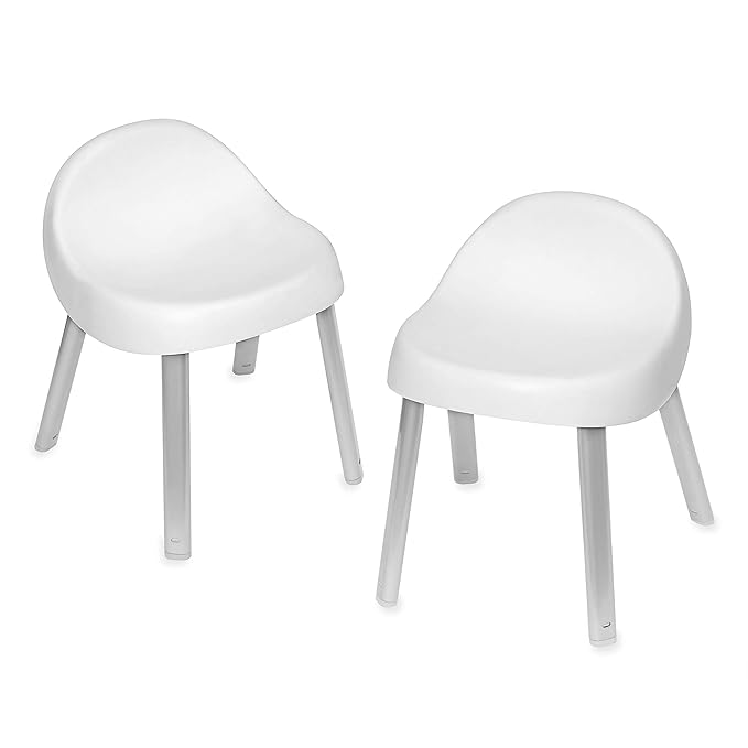 Skip Hop Toddler's Activity Chairs, White - LeafyLoom