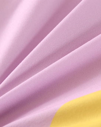ENCOFT Pink Comforter Set Full for Girls and Boys Premium 3 Piece Rainbow Colorful Bubbles Bedding Set Kids Bed in A Bag All Season Comfortable for Teens and Adults with 1 Comforter and 2 Pillowcases - LeafyLoom