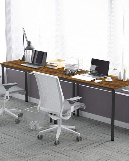 Weehom Computer Desk 39" Small Desk for Home Office Study Writing Laptop Dining Table for Small Spaces - LeafyLoom
