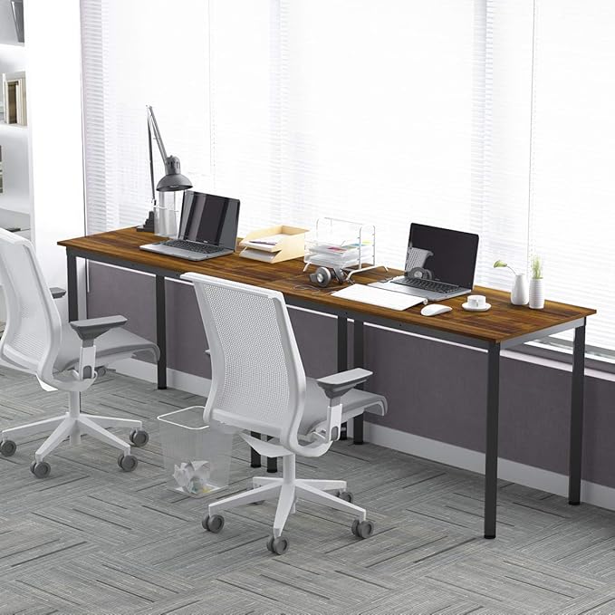 Weehom Computer Desk 39" Small Desk for Home Office Study Writing Laptop Dining Table for Small Spaces - LeafyLoom