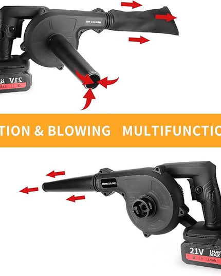 Leaf Blower Cordless with Battery and Charger ，Leaf Blower Electric Lightweight for Lawn Care, Leaves, Garden, Patio - LeafyLoom