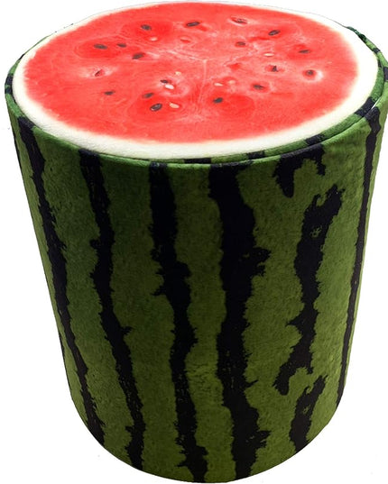 Storl Organizer Storage Stool for Toy and Cloth and Kids Stool (Watermelon, 12Wx13H) - LeafyLoom
