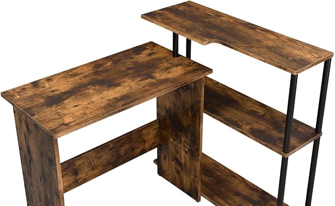 NicBex Kimberly-DW-00036-LWJ Home Office Desks, 39"x32"x34", Oak-1 - LeafyLoom