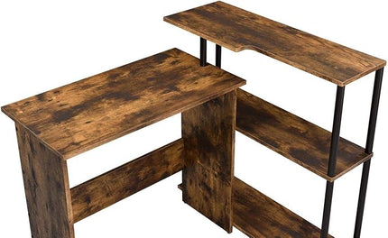 NicBex Kimberly-DW-00058-LWJ Home Office Desks, 39"x32"x34", Oak - LeafyLoom