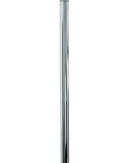 Elegant Designs LF1002-BLK Trendy Romantic Sheer Shade Hanging Crystals, Black Floor Lamp - LeafyLoom