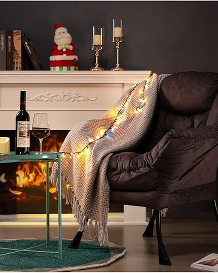 AcozyHom Modern Fabric Large Lazy Chair, Accent Oversized Comfy Reading Chair, Thick Padded Cozy Lounge Chair with Armrest, Steel Frame Leisure Sofa Chair for Living Room, Bedroom, Dorm, Coffee - LeafyLoom