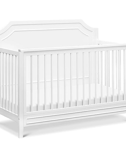 DaVinci Chloe Regency 4-in-1 Convertible Crib in White Greenguard Gold Certified - LeafyLoom