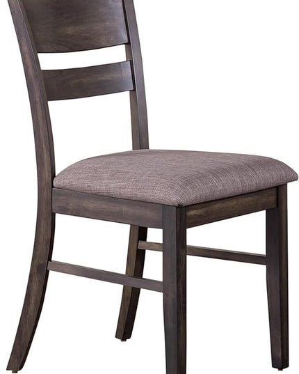 NicBex Haerin-SD-00168-LWJ Dining Chairs, 19"x22"x36", Dark Brown - LeafyLoom
