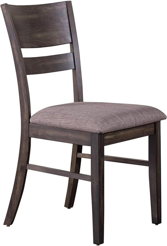 NicBex Haerin-SD-00168-LWJ Dining Chairs, 19"x22"x36", Dark Brown - LeafyLoom