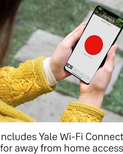 Yale Assure Lock - Wi-Fi Touchscreen Smart Lock with Valdosta Lever Yale