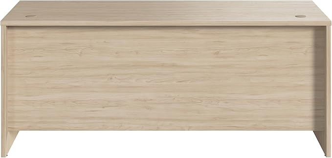 Bush Business Furniture Studio C Office Desk, Computer Table for Home or Professional Workspace, 72W x 30D, Natural Elm - LeafyLoom