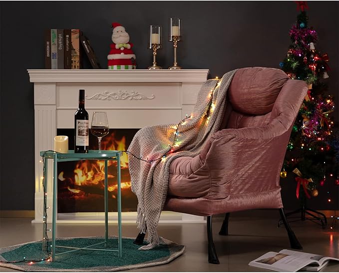 HollyHOME Modern Fabric Large Lazy Chair, Accent Oversized Comfy Reading Chair, Thick Padded Cozy Lounge Chair with Armrest, Leisure Sofa Chair for Living Room, Bedroom, Dorm, Gilding Pink - LeafyLoom