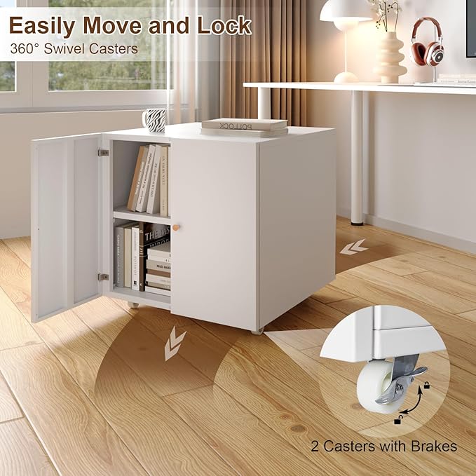 Metal Lateral Filing Cabinet - LeafyLoom