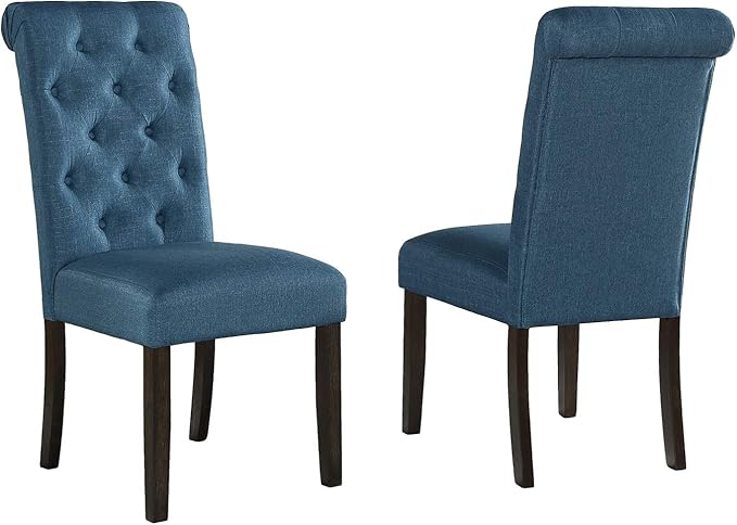 NicBex Haerin-SD-00145-LWJ Dining Chairs, 21"x18"x39.2", Blue - LeafyLoom