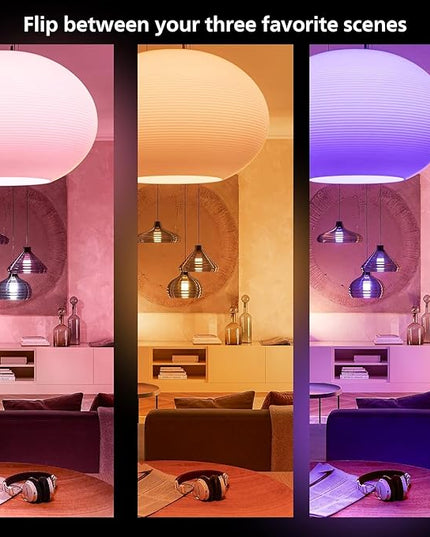 Philips Hue Wall Switch Module, White - 2 Pack - Indoor - Keeps Hue Smart Lights Reachable When Switch is Off - Requires Hue Lights and Hue Bridge PhilipsHue