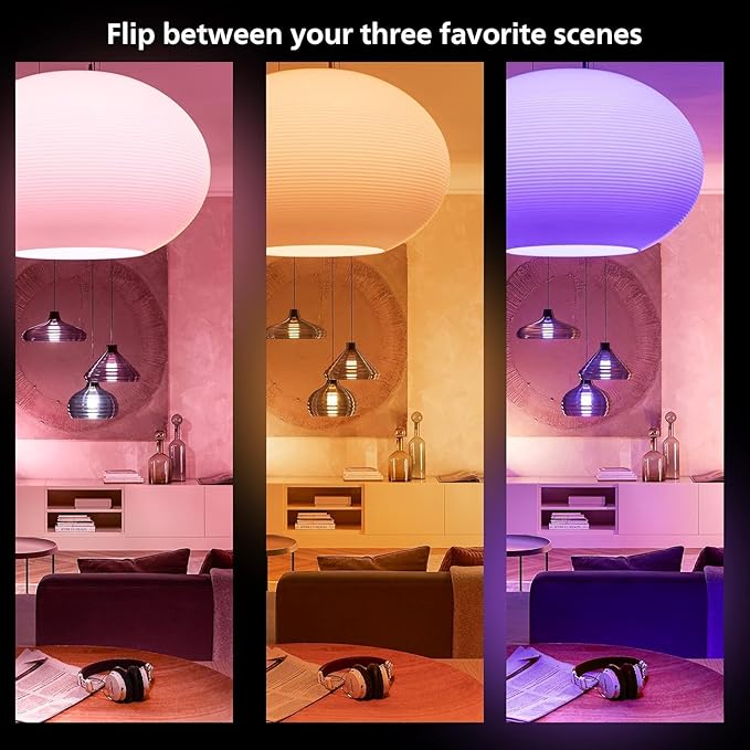 Philips Hue Wall Switch Module, White - 2 Pack - Indoor - Keeps Hue Smart Lights Reachable When Switch is Off - Requires Hue Lights and Hue Bridge PhilipsHue