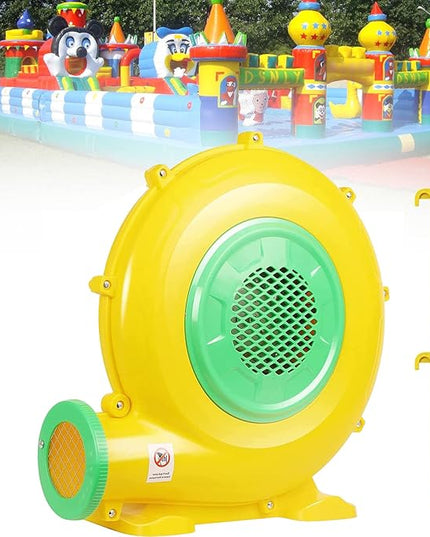 Air Blower 950 Watts with 4M Wire, 2600Pa Pump Fan Commercial Inflatable Bounce House Blower, Used for Inflatable Bouncy Castle and Jump Slides (950W,1.25HP) - LeafyLoom