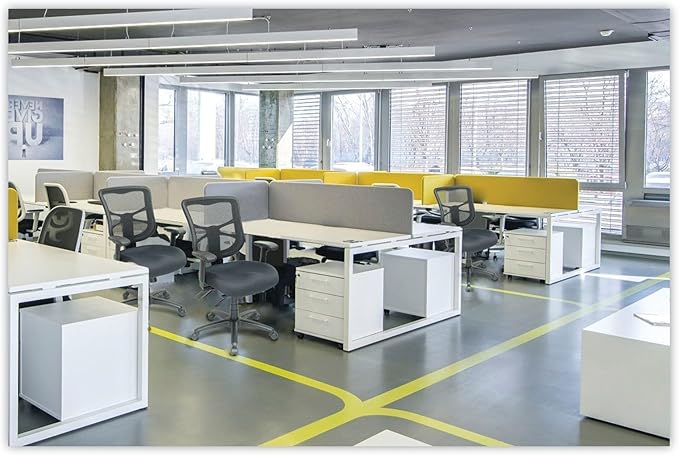 Alera ALEEL42ME10B Elusion Series Mesh Mid-Back Multifunction Chair - Black - LeafyLoom