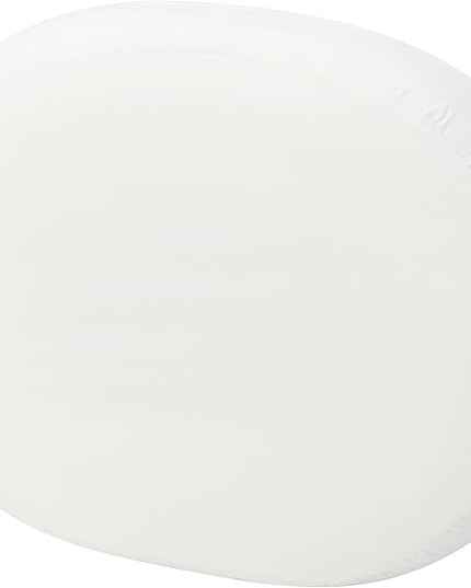 DMI Seat Cushion Donut Pillow and Chair Pillow for Tailbone Pain Relief, Hemorrhoids, Prostate, Pregnancy, Post Natal, Pressure Relief and Surgery, 18 x 15 x 3, White - LeafyLoom