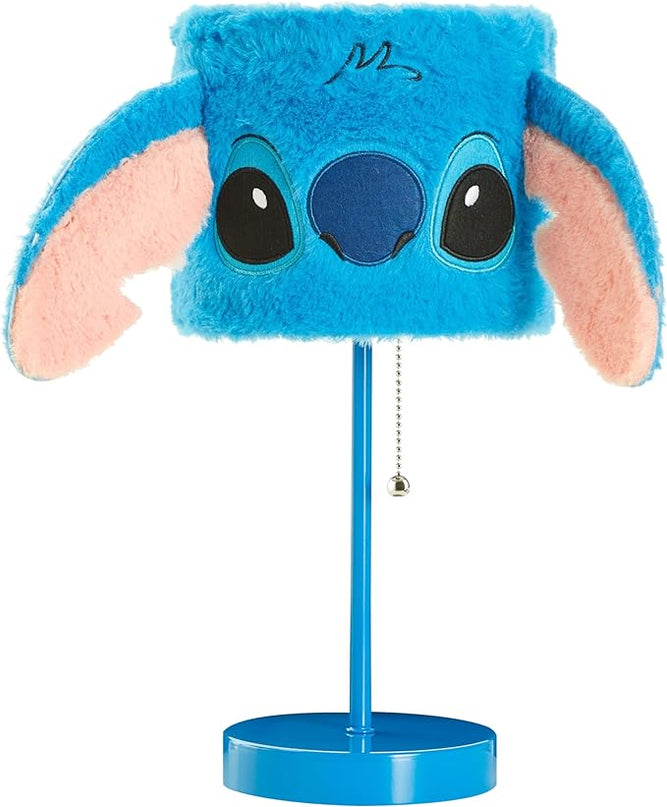 Idea Nuova Disney Stitch Figural Plush Shade Table Lamp, Blue - LeafyLoom