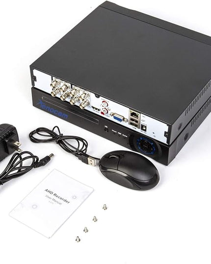 8CH 1080N Hybrid 5-in-1 AHD DVR (1080P NVR+1080N AHD+960H Analog+TVI+CVI) Standalone DVR CCTV Surveillance Security System Video Recorder Motion Detection HDD & Cameras not Included XENOCAM