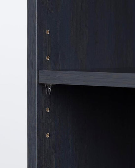 South Shore Axess 5-Shelf Narrow Bookcase, Blueberry - LeafyLoom