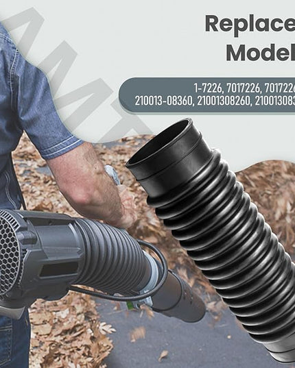 21001308360 Flexible Blower Tube Pipe W/Goggles for Echo PB-4600, PB-460LN, PB-461LN, PB-46HT, PB-46LN, PB-600, PB-6000 Backpack Blower - Replace 210013-08360, 21001308260 - LeafyLoom