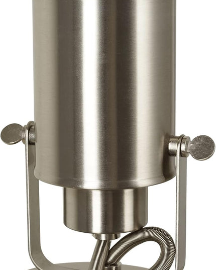 Catalina Lighting 18775-016 Modern Multipurpose Spotlight Desk or Wall Mount Accent Lamp, LED Bulb Included, 6", Brushed Nickel - LeafyLoom