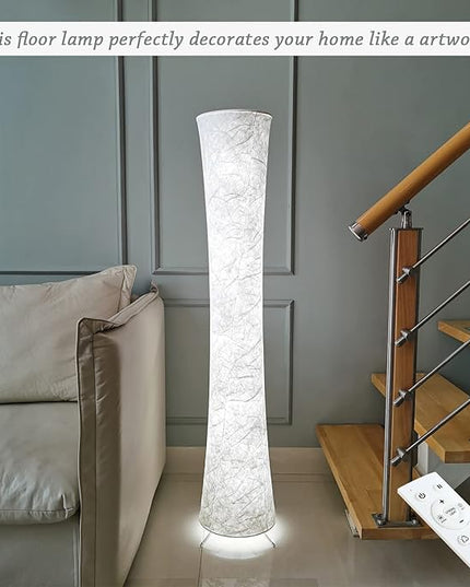 Floor Lamp for Bedroom 51" LED Floor Lamp Smart Corner Floor Lamp RGB Color Changing Floor Lamp Dimmable Floor Lamp with Remote Control Floor Lamps for Living Room Modern - LeafyLoom